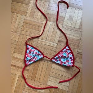 Cherry Bikini Top
